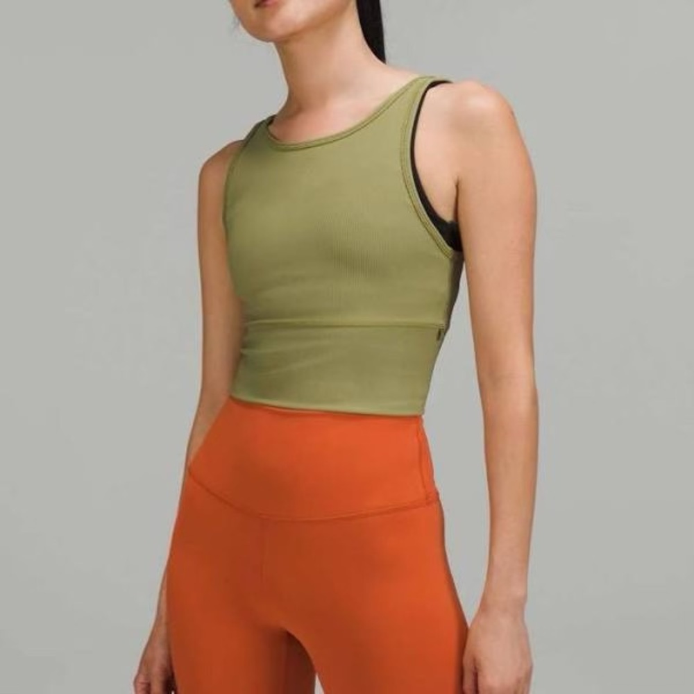 Lululemon Power Pivot Ribbed Tank
